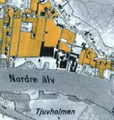 SANDSTRÖM Miljö & Säkerhetskonsult Miljöteknisk markundersökning Datum: 2015-06-02 Projektnr: 151113 Figur 4. Karta från 1934 med svartmarkerade industribyggnader.