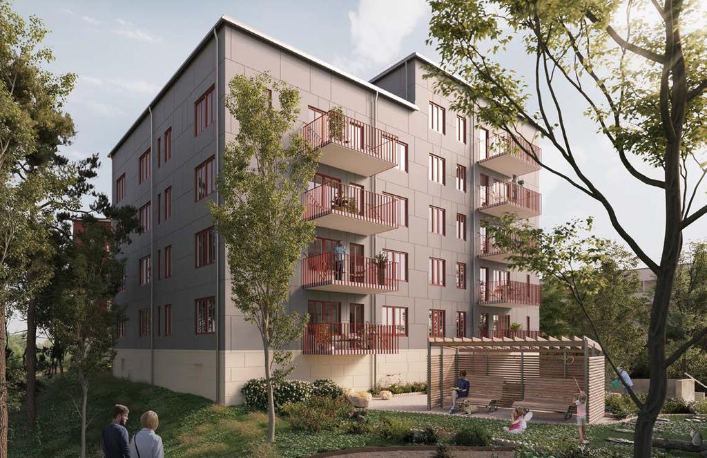 Hemskogshöjden, Svedmyra, Stockholm URVAL AKTUELLA PROJEKT REGION STOCKHOLM Projekt Kommun Storlek Status Brygghusen, Strandängarna Tyresö 60 radhus Färdigställt Estrid Täby 62 lägenheter