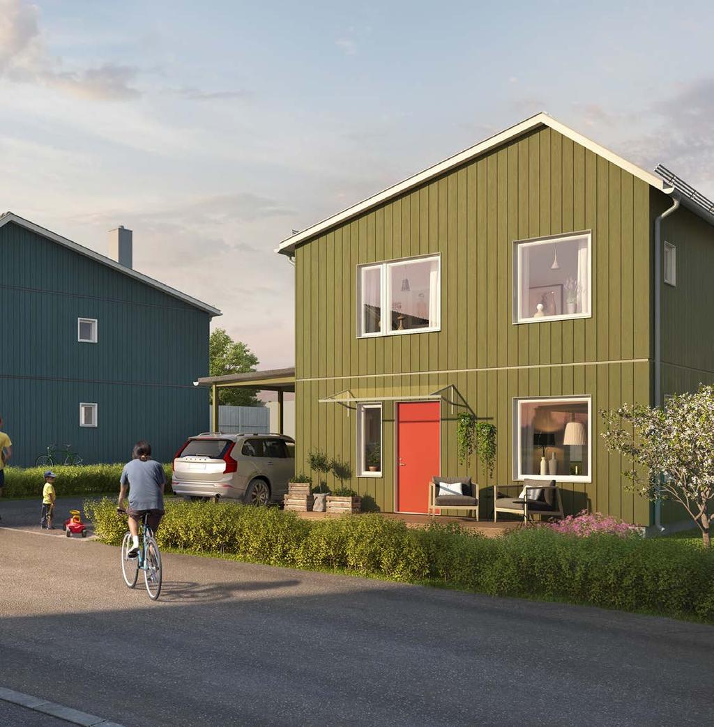 Ängsstråket, Ultuna Trädgårdsstad, Uppsala URVAL AKTUELLA PROJEKT REGION UPPSALA Projekt Storlek Status Vinrankan, Ultuna Trädgårdsstad 22 radhus Pågående Björkallén, Ultuna Trädgårdsstad 85