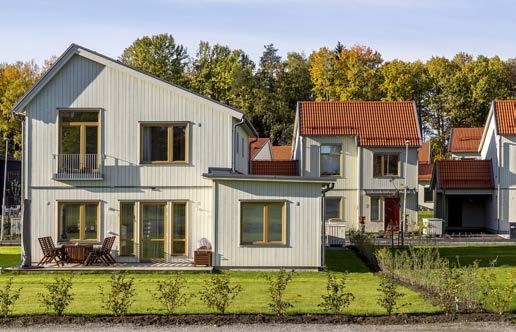 SKÖNDAL, STOCKHOLM Lilla Sköndal / Konstnären I populära Sköndal har Besqab uppfört villor, radhus och kedjehus med spännande arkitektur som ger högt i tak och öppna planlösningar.