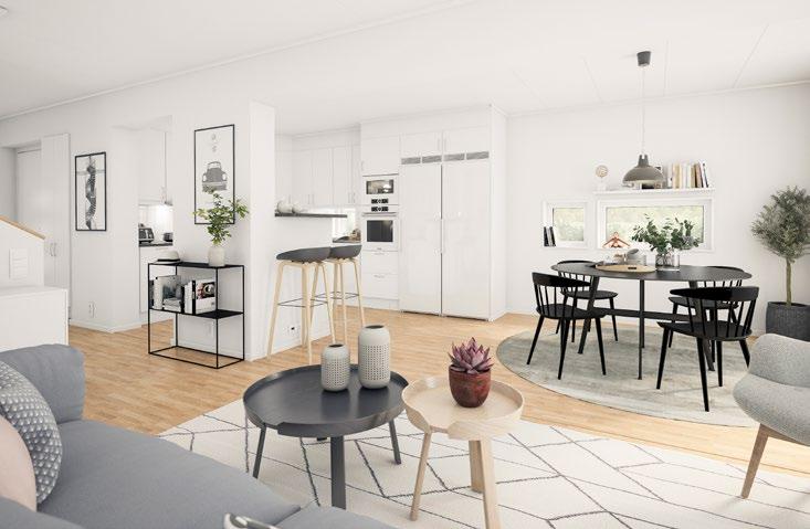 16 17 PLANLÖSNING Parhus 120 kvm em rum och kök Generella förklaringar: GENERELLA ÖRKLARINGAR G GARDEROB L DM LINNESKÅP Entrévåning Välkommen in i en ljus och trivsam lägenhet