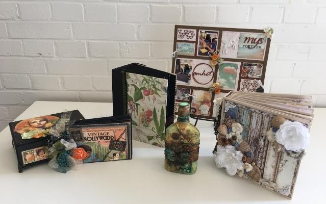 Scrapbooking/Mixed media/junk Journal/Pimpa din planner Cirkeln som blir vad gruppen gör den till.