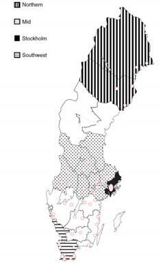 Ej lungrehabilitering (N=24) Flera barriärer 34% tackar finns nej till Brist på kunskap