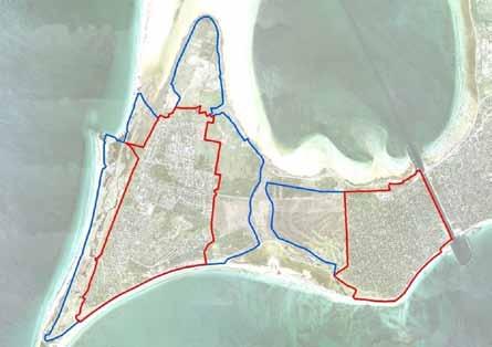 Skyddsvallhöjder Skyddsvall exponerad mot: Söder, norr och väster (yttre vall i strandnära läge) Max Våghöj d [m] Föreslag lägsta krönnivå år 2050