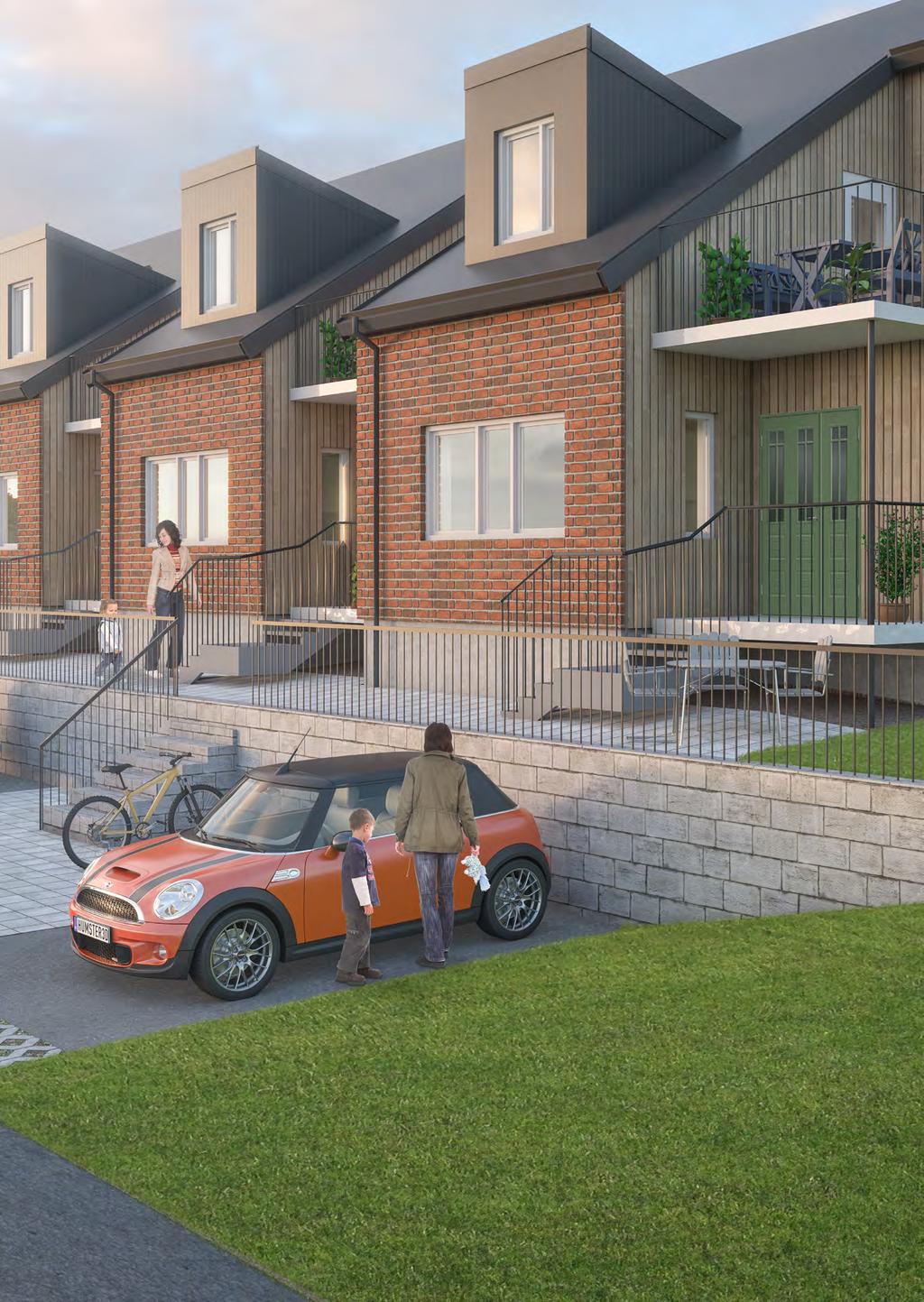 KALLA FAKTA Byggherre: Brf Stjärnan Totalentreprenör: RBE AB Arkitekt: Sweco Norrtälje Adress: Skördevägen 16 Antal