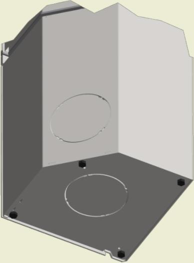 Ventilationsröret ska vara minst Ø 100 mm med en maximal längd på 6 m och max. en böjning. Ventil till friskluft ligger löst i förpackningen.