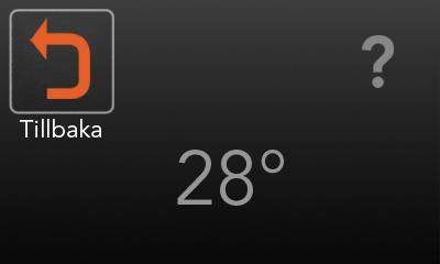 2.8. Min returtemperatur / Min tilloppstemperatur Användarinstruktion Med denna funktion kan man hålla en grundvärme i cirkulationssystemet även om det inte finns något värmebehov i huset som helhet.