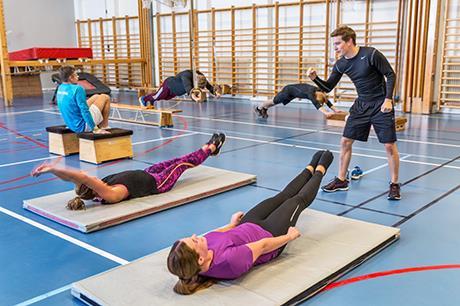 Hur många SM-guld de här gänget har tillsammans går inte att räkna! AMT är ett bra alternativ för de som slutat på gymnastik men vill fortsätta träna.