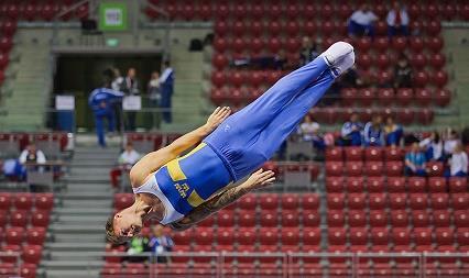 FOTO: Per Lindström Jonas Nordfors och Måns Åberg till världscupen i trampolin 2015-06-03 Den 5-6 juni genomförs världscupen i trampolin i St Petersburg, Ryssland.