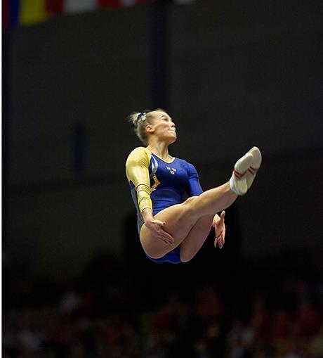 Foto: Michael Driscoll. Det räckte och när portugisiskan hade landat i sitt sista hopp stod det klart att Lina var på medaljplats. Det här är historiskt.