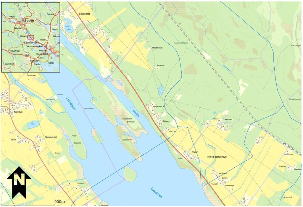 Hydrologiska och geologiska förhållanden Den naturliga marken i täktens närområde utgörs av sand- och siltsediment följt av ett lerlager.