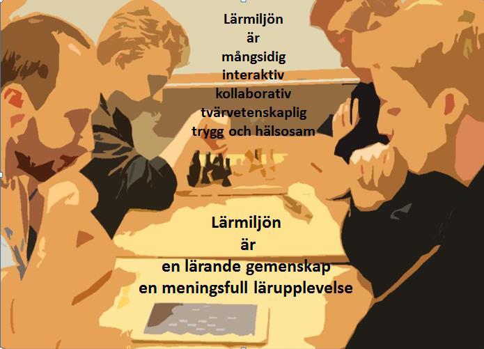 3.2 Studiemiljöer och studiemetoder Studiemiljöerna och -metoderna i gymnasiet utformas utgående från synen på lärande och målen för undervisningen.