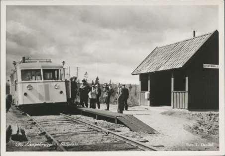 Luspebryggans hållplats 1950. Källa: samlingsportalen.se Förekomst/tidslinje Hållplatser har förekommit från 1800-talet och fram till idag.