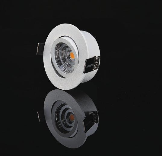Effekt Power Material Material Aluminium 3000K White aled + 400 ID 1x4.2W 230V Färgtemperatur Color temperature Armaturfärg Fixture color Connection Ljusflöde Luminous flux 4.