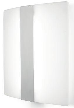 awall Sthlm LED Vit vägglampett för inomhusbruk med två sidomonterade LED-moduler. Lämplig för korridorer, trapphus och liknande utrymmen.
