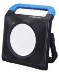 awork LED 20 Batteri Bredstrålande portabel LED strålkastare lämplig som arbetsbelysning inomoch utomhus. Finns för nätanslutning eller batteridrift.