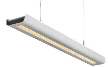 alight Office LED Pro a-light Office Pro är en pendelarmatur med upp- och nedljus för kontorsmiljöer med bildskärmsarbete och höga krav på ljuskomfort.
