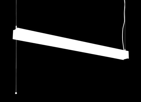 alight Office LED Beam Pendlad armatur med upp- och nedljus för belysning av exempelvis skrivbord eller andra arbetsytor i kontorsmiljö.
