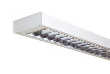 alight Office LED Ceiling Interiörarmatur LED för montage dikt tak. Mycket lämplig som skolarmatur.