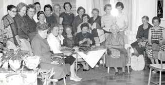 Wiklander. 1964 Här sys det lapptäcken.