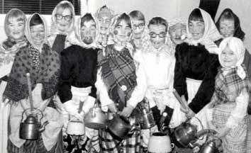 Bl a Margareta Viktorsson, Marianne Olander,