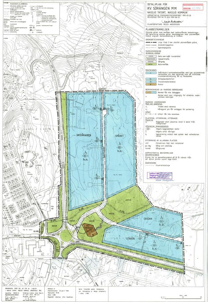 Detaljplan DP Nässjö 262 i anslutning