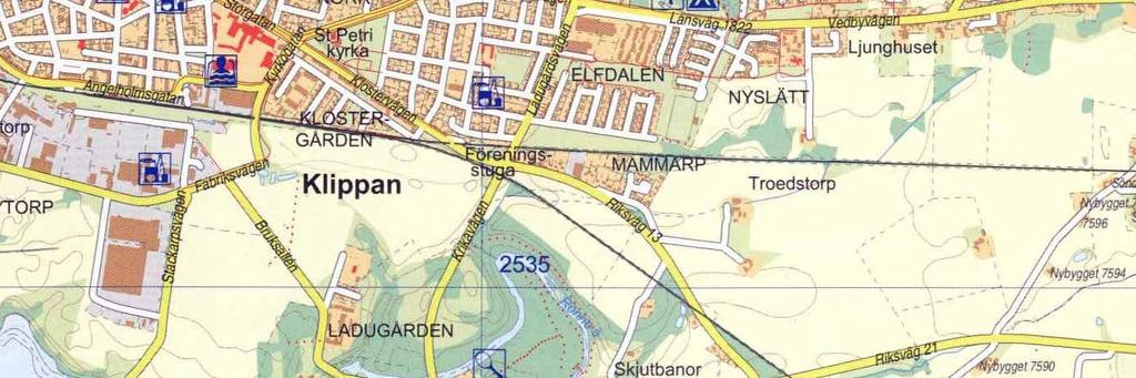 ungefär 5 ha Klippans kommun är ägare