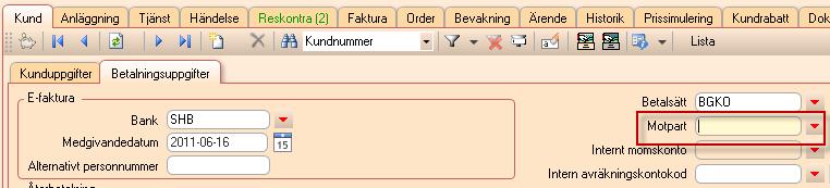 Man markerar sedan vilka kunder man vill sätta som ej aktiv genom att klicka i kolumnen Välj och klicka på knappen Spara kund som ej aktiv.