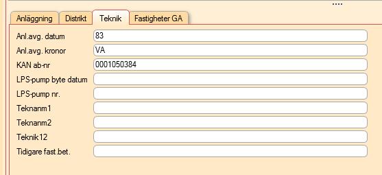 Kund > Anläggning, fliken Teknik. Utökat texten från 60 till 100 tecken. (38025) Nyheter Fakturering Faktura > Annullera faktura.