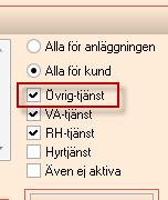 Rättningar Kund Kund > Kund/Anläggning. När man slår samman kund/anläggning flyttas nu kundrabatt med. (40478) Kund > Tjänst. Kryssrutan AD-tjänst har bytt namn och heter numera Övrig-tjänst.