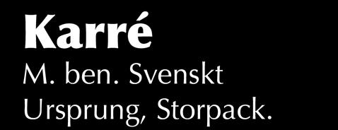 GRÄDDTÅRTA Karré 39:-