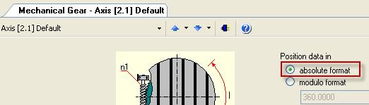 8. Markera Position data in absolute format 9. Dubbelklicka på Motion limit values 10.