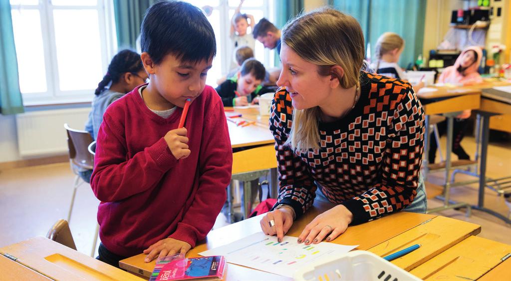 EN BRA SKOLA ÄR GRUNDEN FÖR ETT GOTT SAMHÄLLE I Södertälje har skolresultaten förbättrats varje år sedan 2011. Det räcker inte. Vi ska sträva efter att nå nästa nivå.