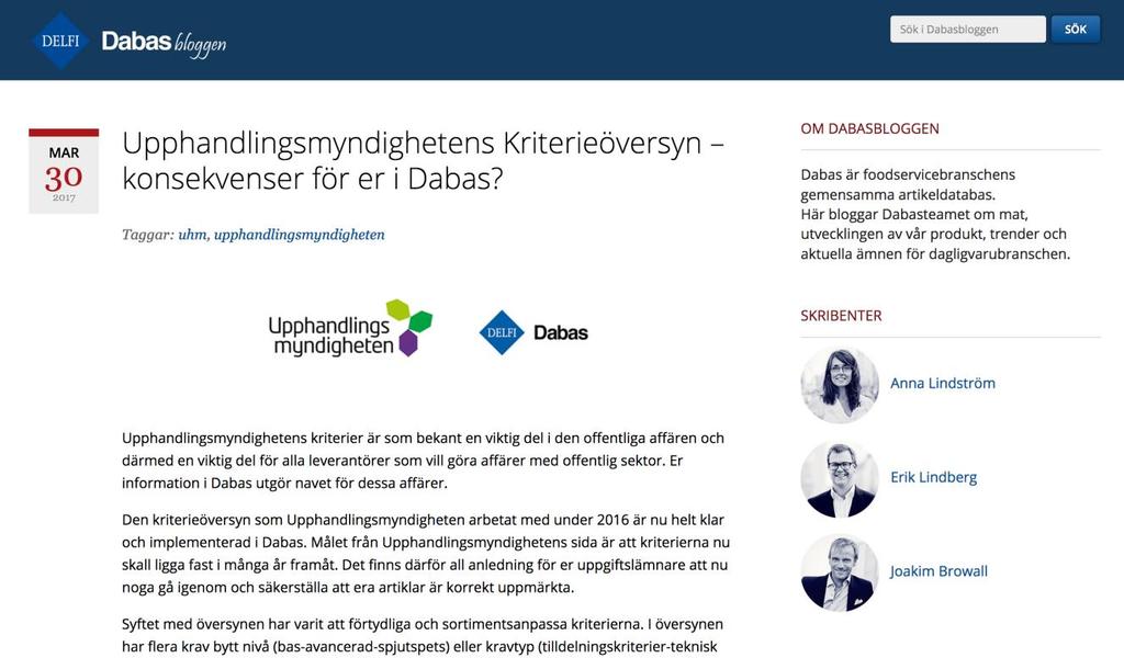 Hjälp och information i Dabas Hur