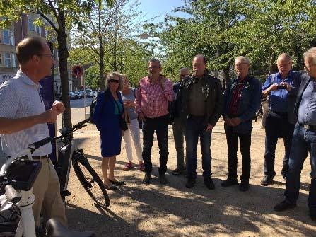 o Köpenhamns kommun berättade bl a om kommunens åtgärdsbehov och den fysiska planeringen för en bättre stadsluft.