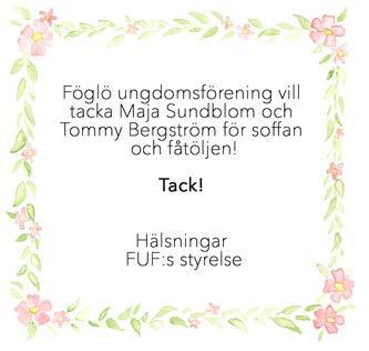FÖGLÖBLADET 4 NOVEMBER 2018 Nyheter i biblioteket!