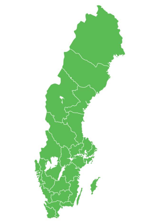 Cancer i Sverige Ca 60 000 nya fall av cancer varje år. Minst 1 av 3 personer kommer få ett cancerbesked under sin livstid.