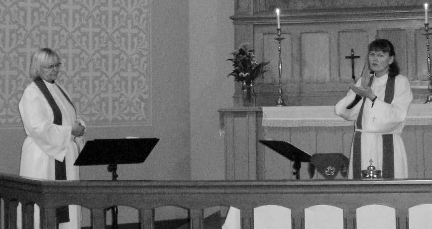 För mig var det väldigt trevligt att vara med på Kyrkodagarna och träffa döva som var med på den. Vi hade många diskussioner om kyrkodagar.