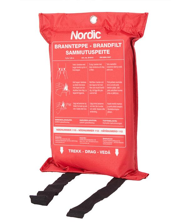 Behållaren i Prestos pulversläckare tillverkas av stål och är omsorgsfullt rostskyddad. Den förses med en ventil som är avstängingsbar.