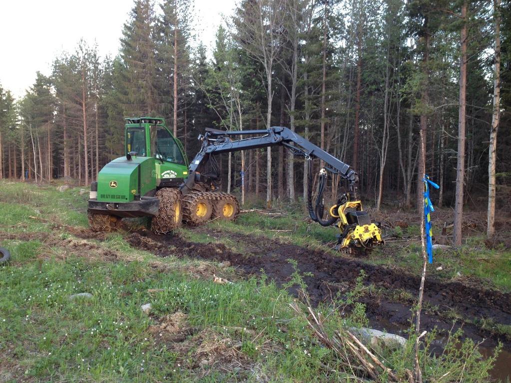 Skörd av skogsråvara Ökad tillväxt ger