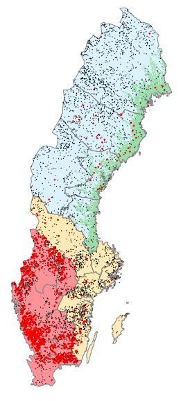 områden med känslig mark