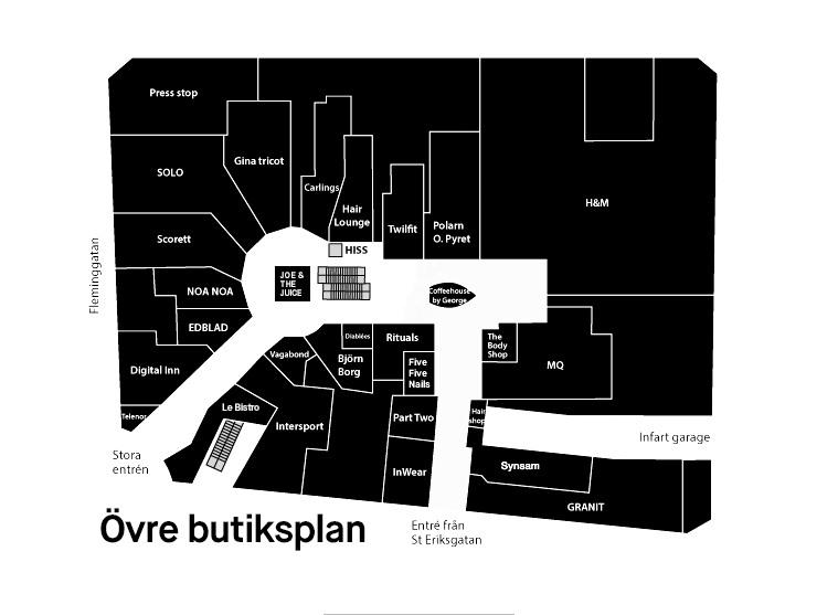 Västermalms gallerian över 50 butiker & caféer