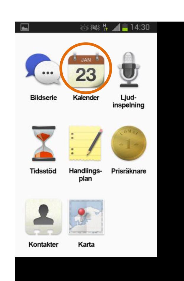 6.2 Kalender Påminnelser kan skapas både direkt i din enhet eller via din webbkalender i en dator.