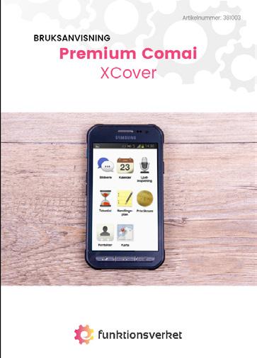 Försäkra dig även om att Premium Comai XCover och medföljande