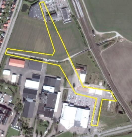 Borrningar AB/ Johan Larsson Trimble/GPS B 8 st 6 Befintliga förhållanden 6.1 Topografi och ytbeskaffenhet Området ligger plant med små nivåskillnader mellan ca +4.6 och +7.