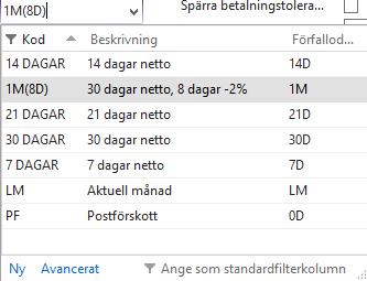 När du är klar så trycker du på knappen OK i fönstrets nedre högra hörn. Om du trycker på knappen OK så stängs fönstret ner.