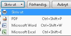 Välj var du vill spara filen. Microsoft Word: Detta alternativ skapar ett Word-dokument av filen.
