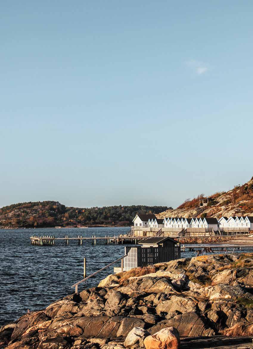 HOVÅS MELLAN SKOG, HAV OCH STAD Hovås ligger idylliskt mellan hav och skog.