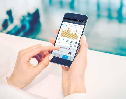 Aquarea All-in-one NY TEKNIK CZ-TAW1 Aquarea Smart Cloud, App för styrning via internet.