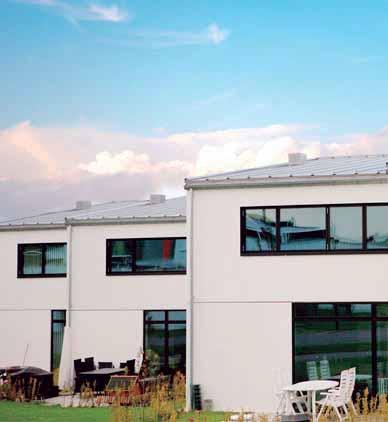 Katrineholm, Sverige. PACi och VRF 75 lågenergihus i Hasselager nära Århus i Danmark.